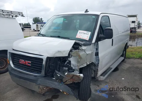 2020 GMC Savana Cargo Rwd 2500 Regular Wheelbase Work Van z USA, uszkodzony, nr VIN 1GTW7AFG2L1248118